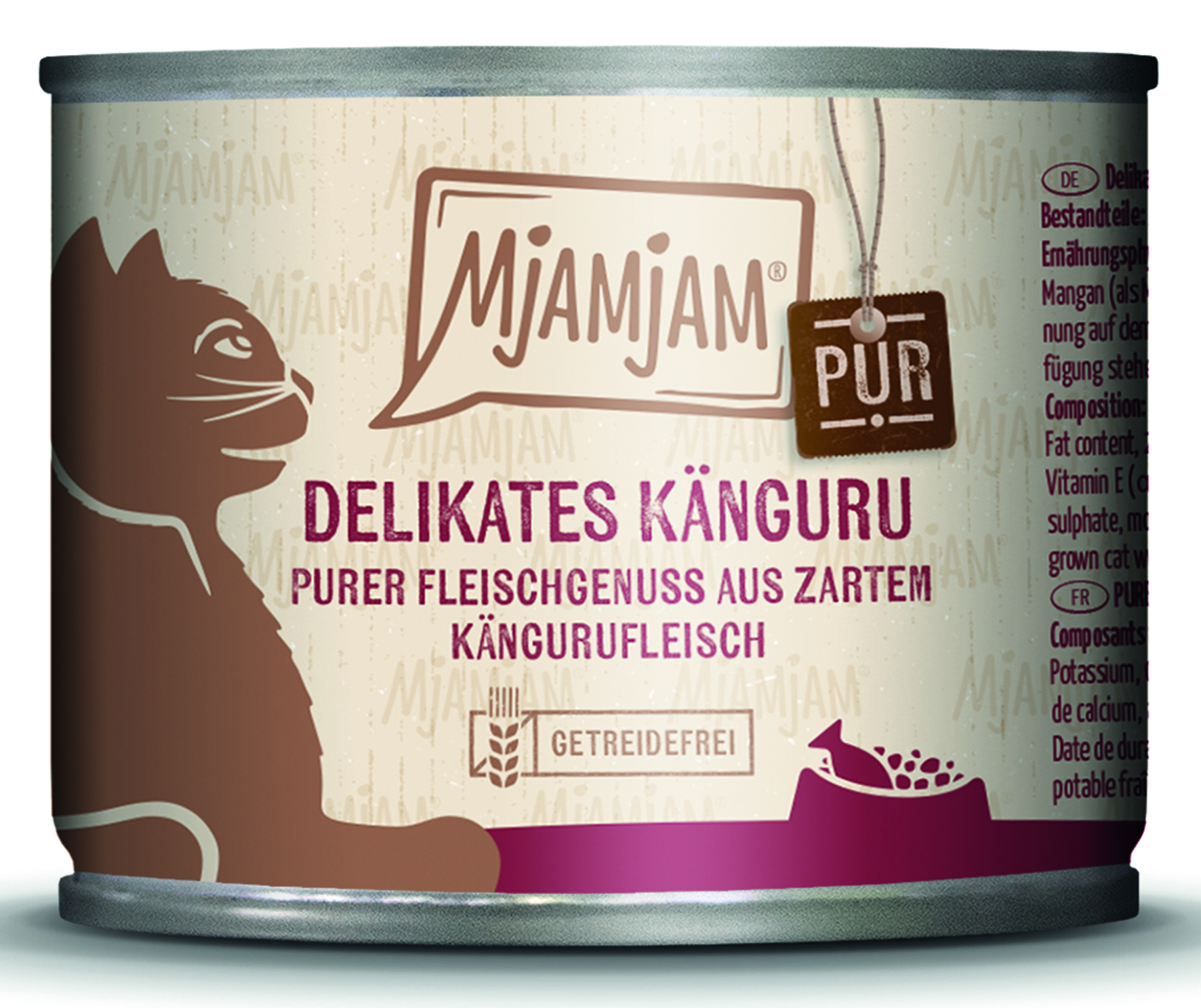 MjAMjAM - purer Fleischgenuss - delikates Känguru pur - 6 x 200 g - 1