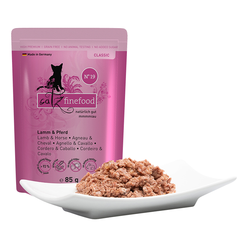 Catz Finefood - CLASSIC Lamm & Pferd - 16 x 85g - 3