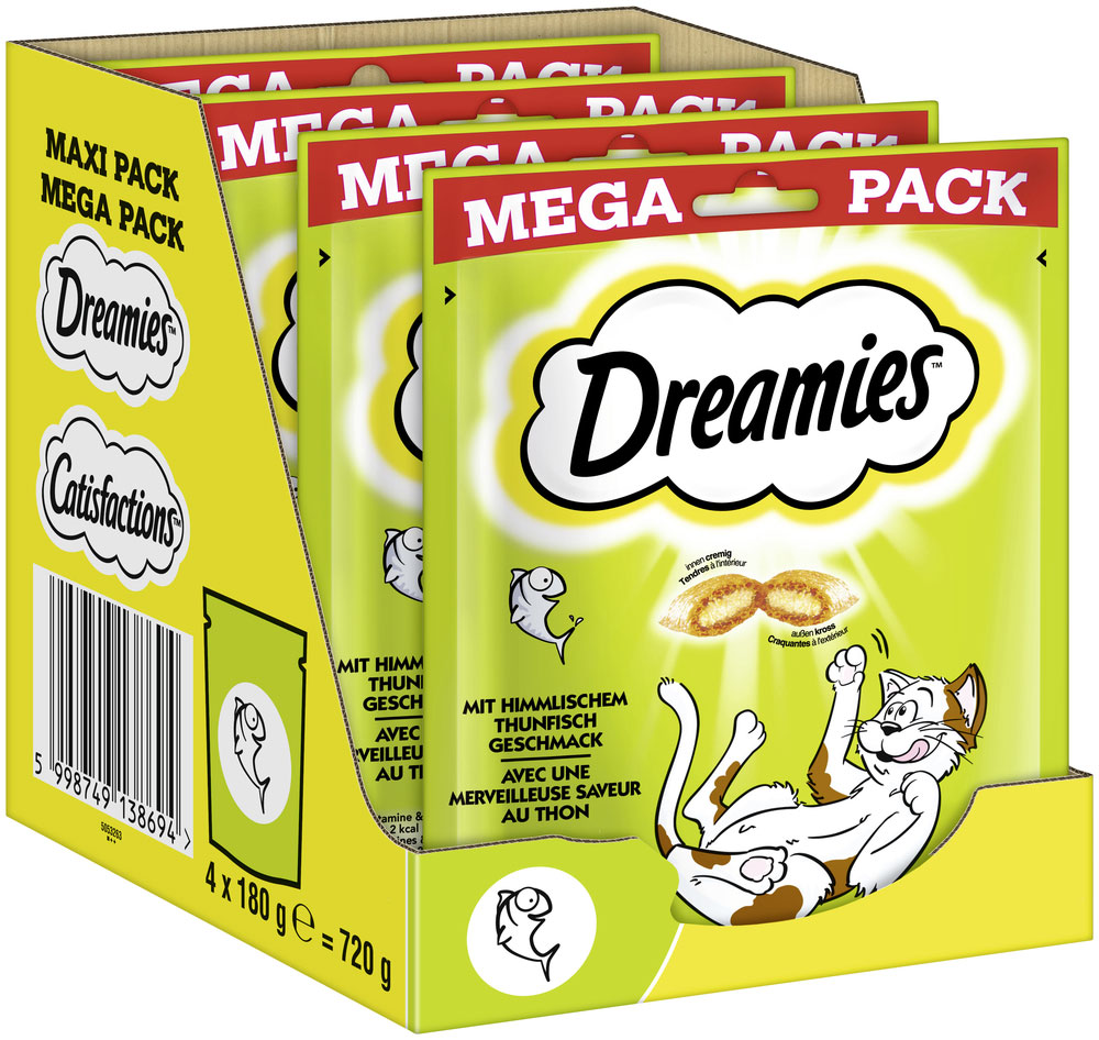 Dreamies - Dreamies mit Thunfischgeschmack - 1 x 180g - 2
