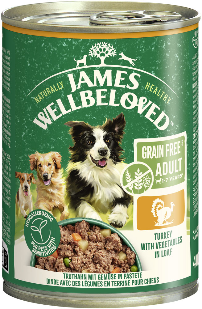 Grain Free Truthahn mit Gemüse in Pastete
