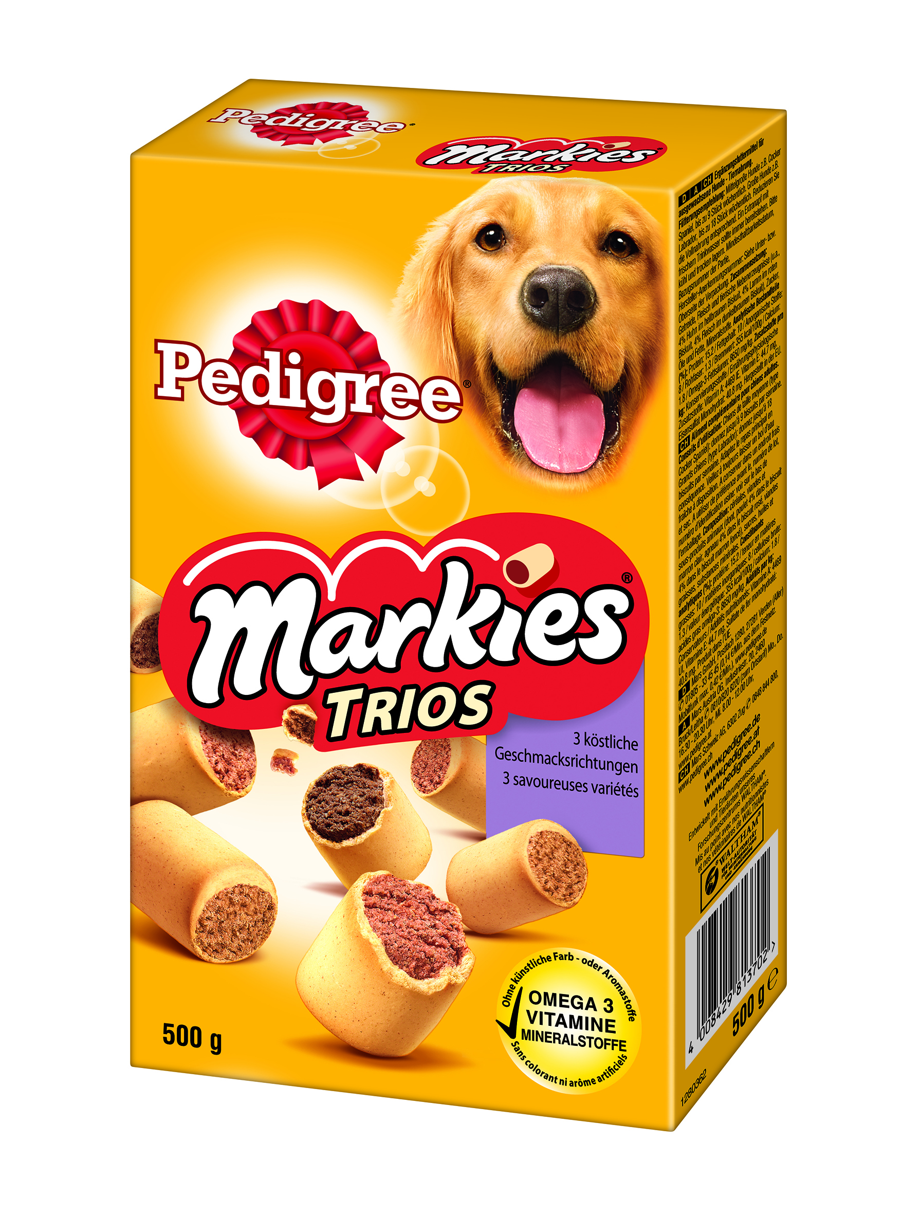 Pedigree - Markies Trios - 1 x 500 g - 1