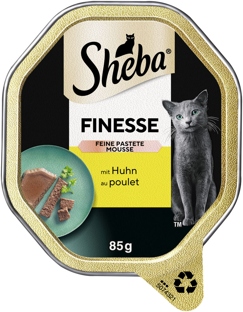 Sheba - Finesse Feine Pastete mit Huhn - 22 x 85 g - 1