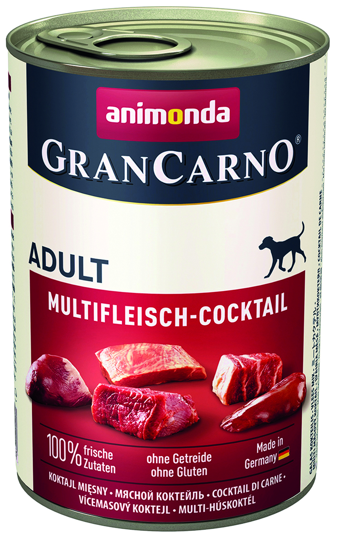 Animonda Gran Carno - Original Adult Multifleisch-Cocktail - 6 x 400 g - 1