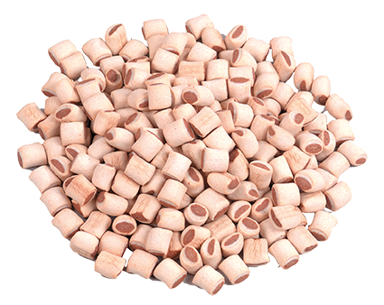 Hundekeks Mini Röllchen mit Lachs 10 kg
