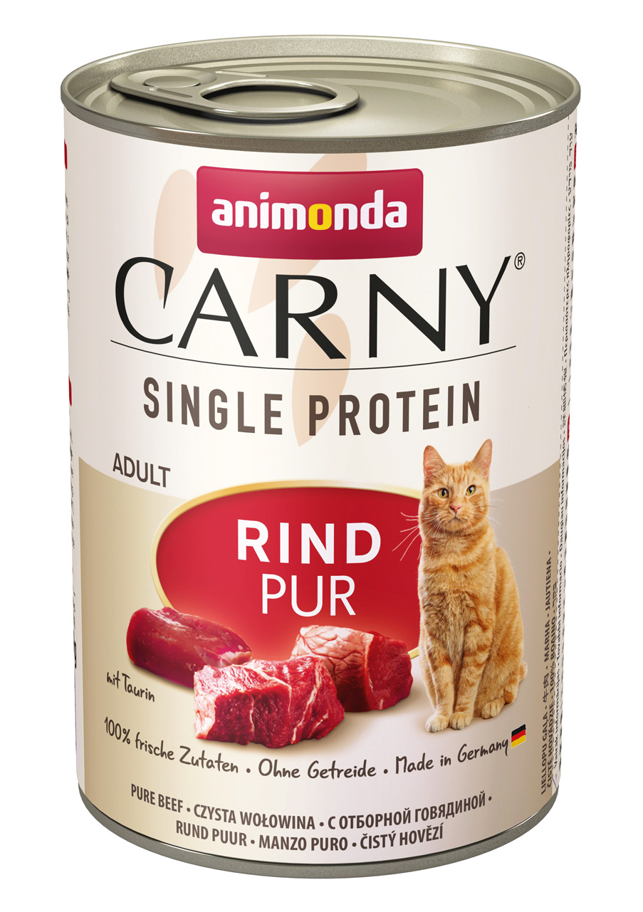 Animonda Carny - Single Protein Rind pur - 6 x 400 g - 1