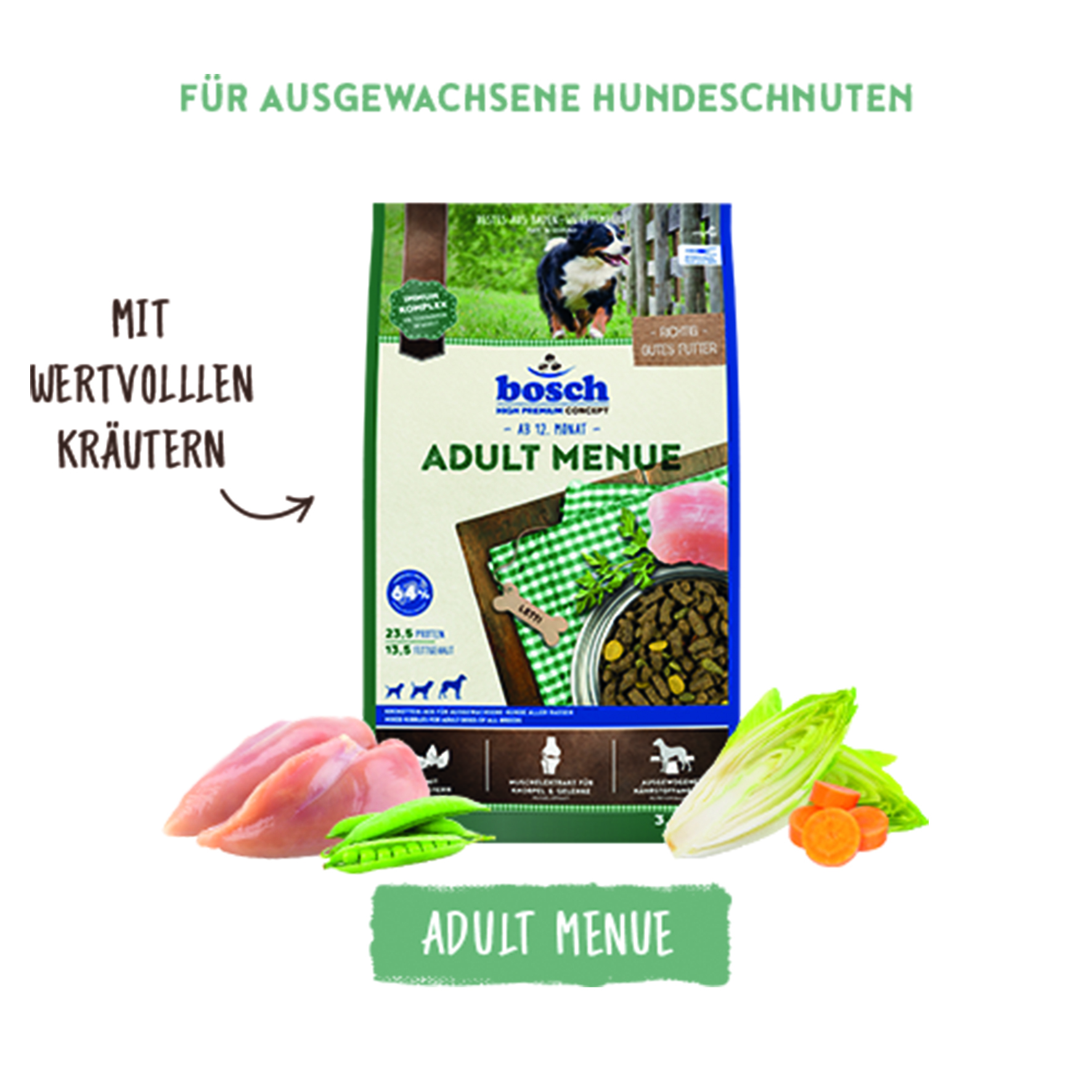 Bosch - Adult Menü - 1 x 3 kg - 1