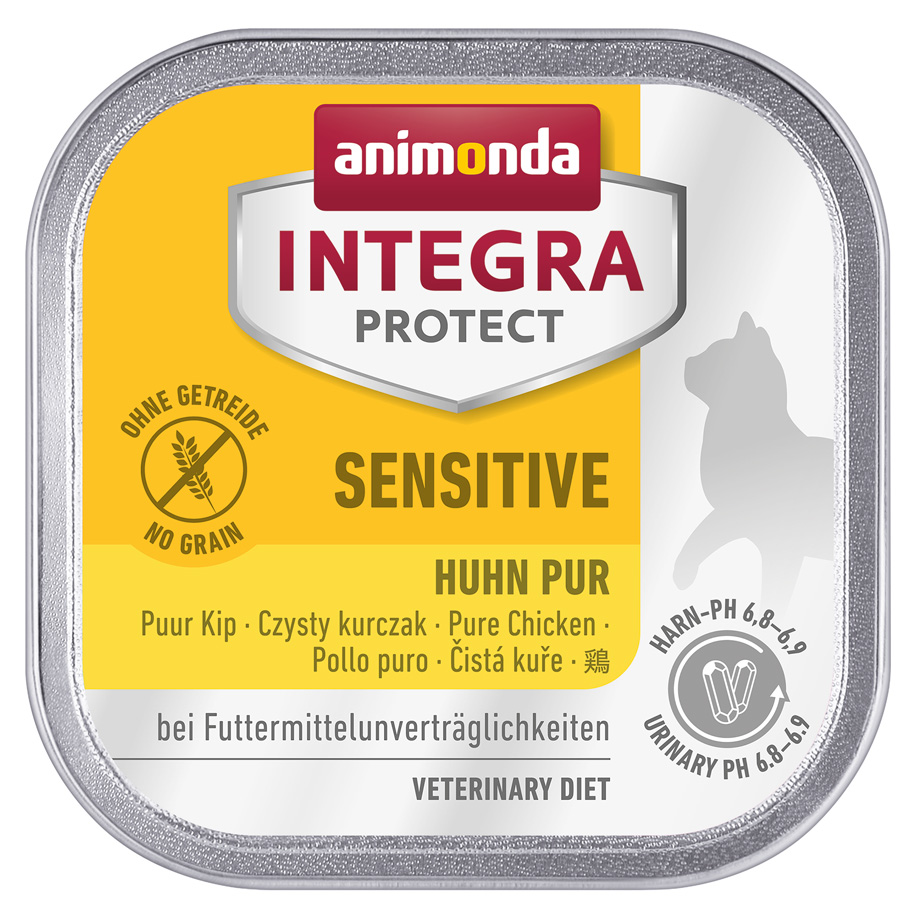 Animonda Integra - Protect Sensitive Huhn pur - 16 x 100 g - 1