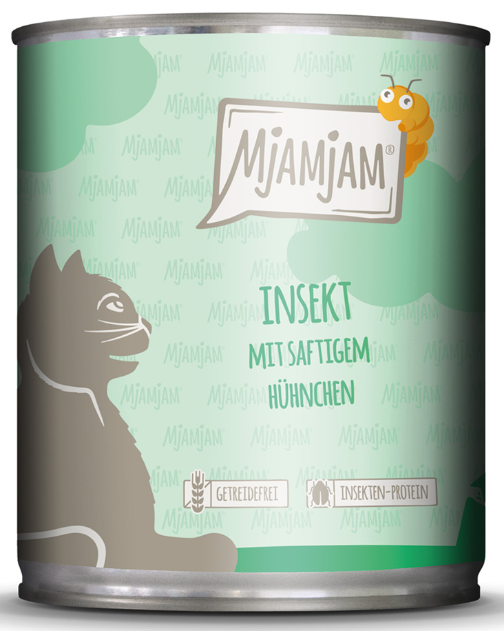 Insekt mit saftigem Hühnchen