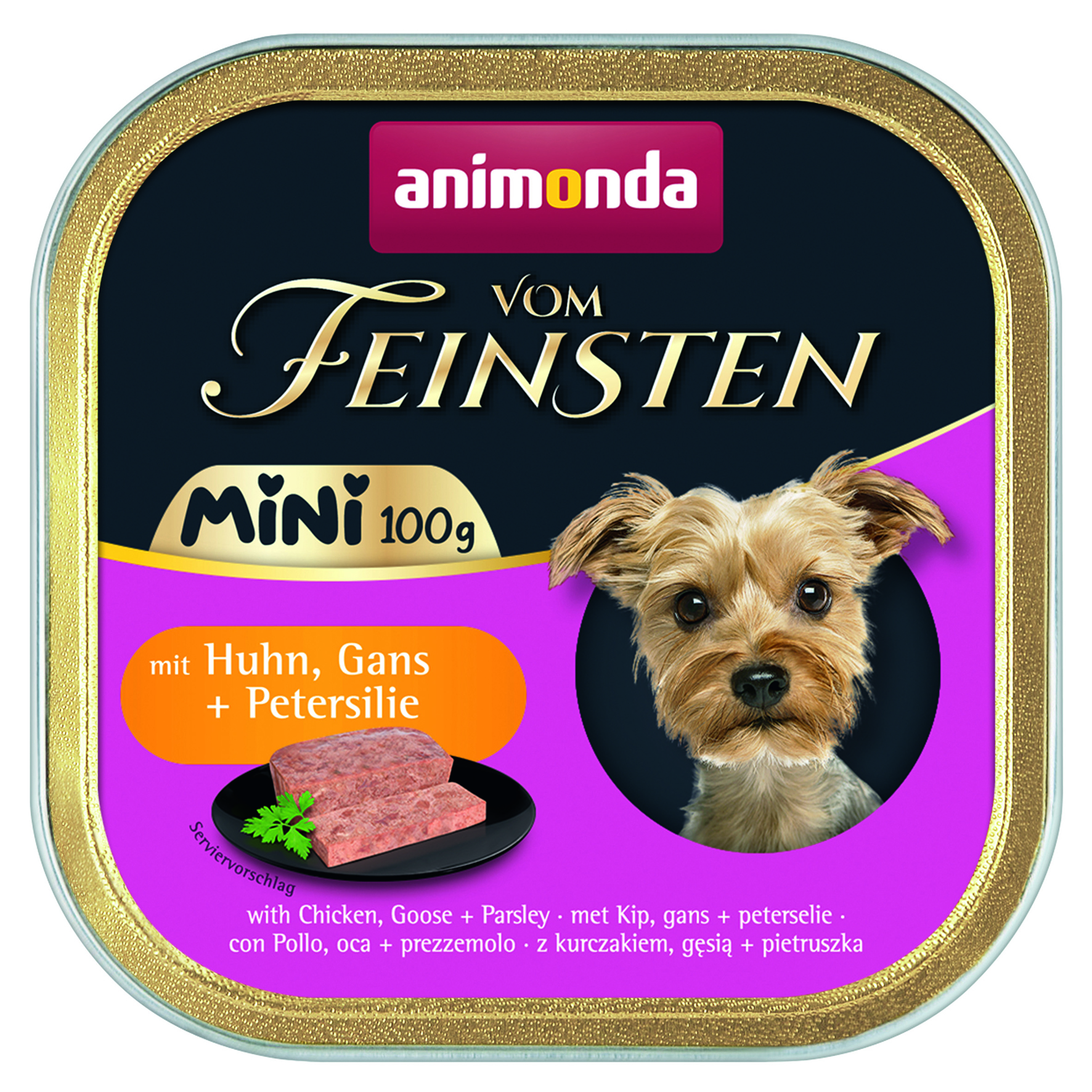 vom Feinsten Adult Mini Huhn, Gans + Petersilie