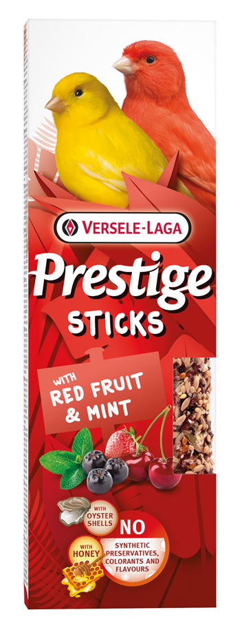 Prestige Sticks Kanarien mit roten Früchten & Minze