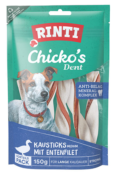 Rinti - Chicko Dent Medium Entenfilet Rinti - Chicko Dent Medium Entenfilet