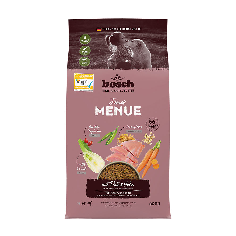 HPC MENUE Junior mit Huhn + Pute