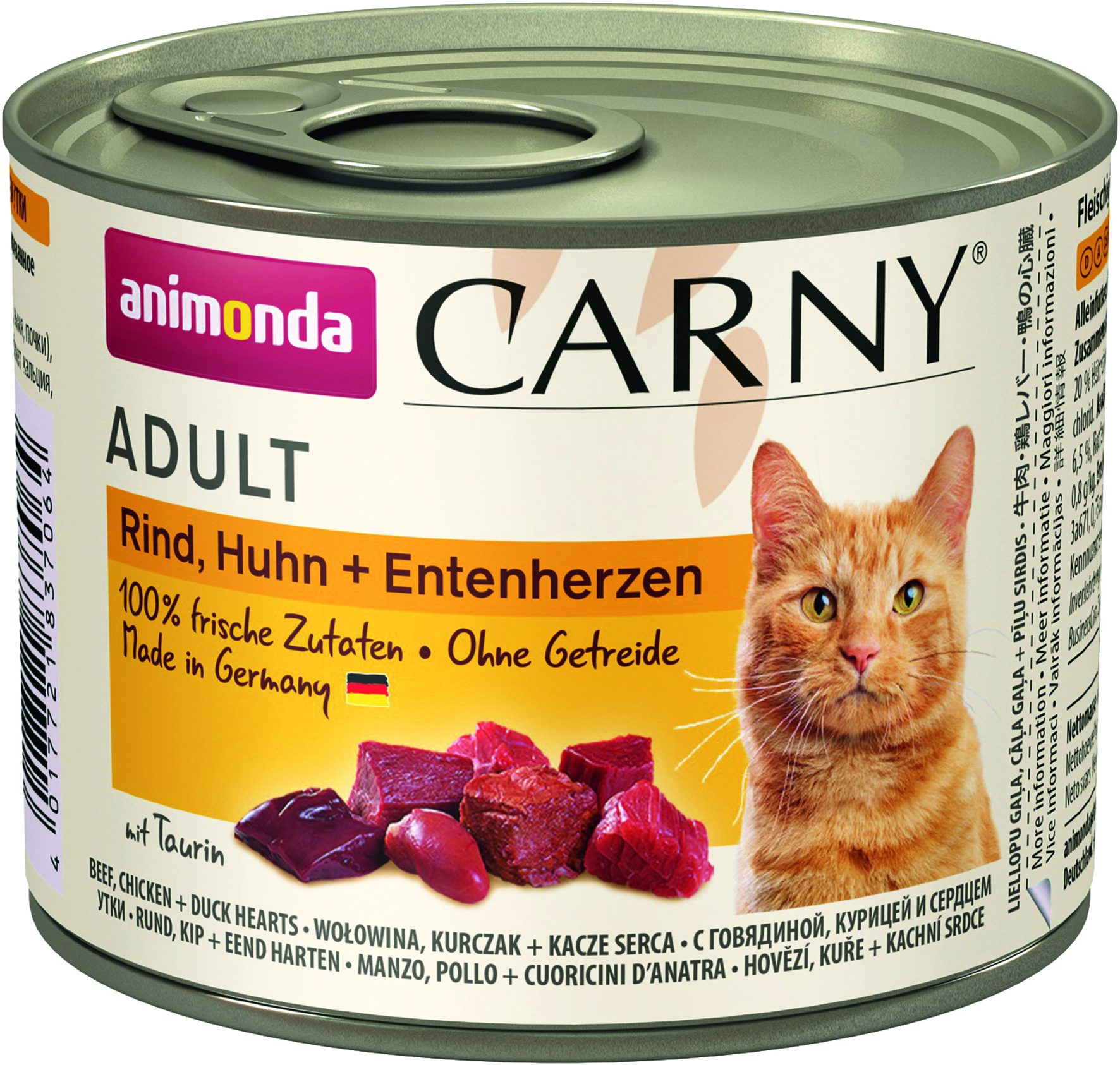Adult Rind, Huhn + Entenherzen