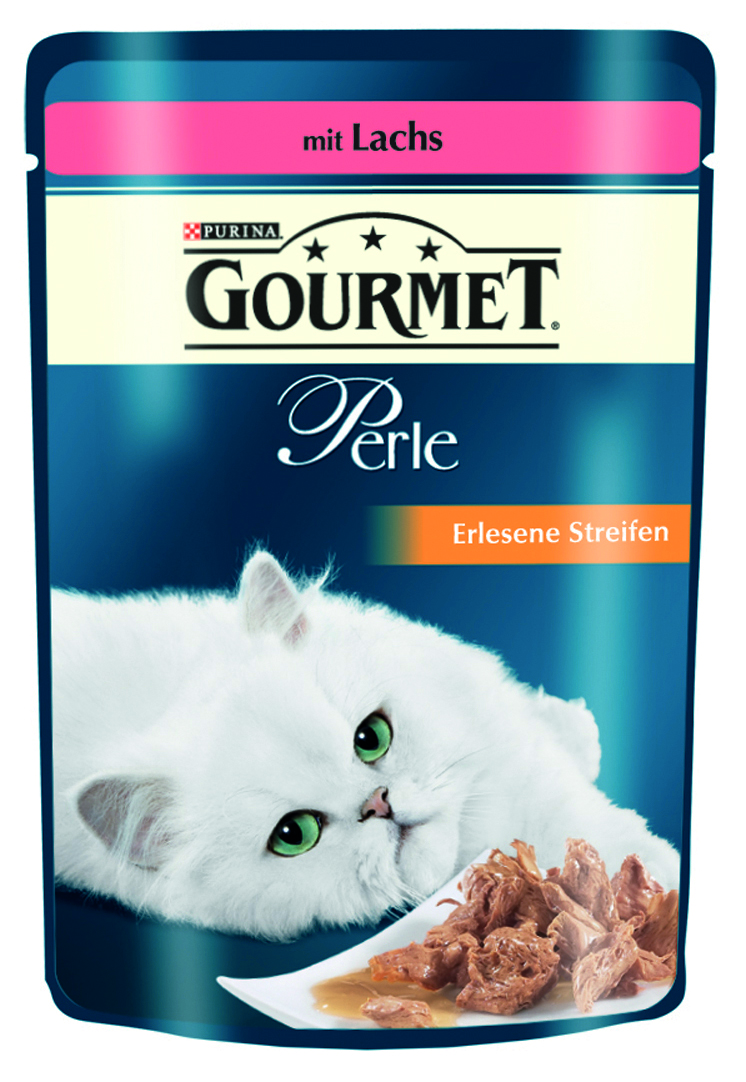 Perle Streifen Lachs