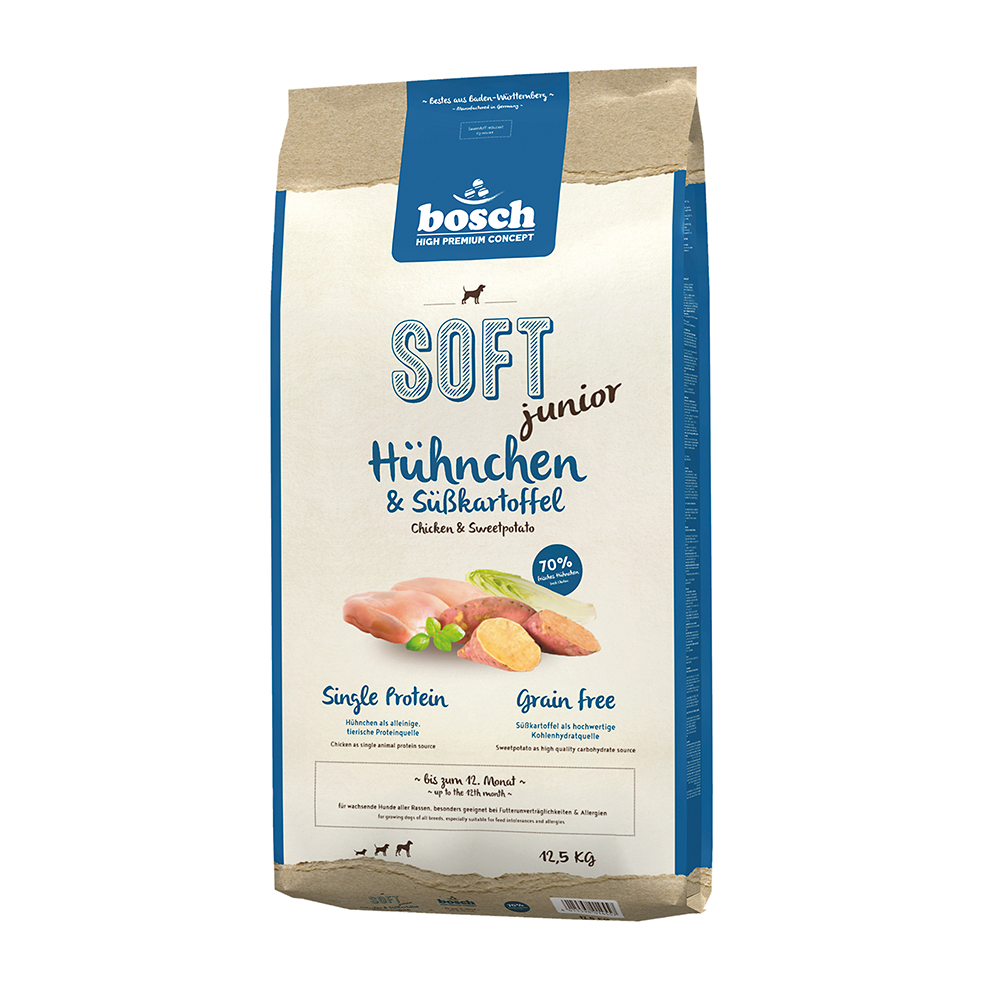 Soft Junior Hühnchen & Süßkartoffel