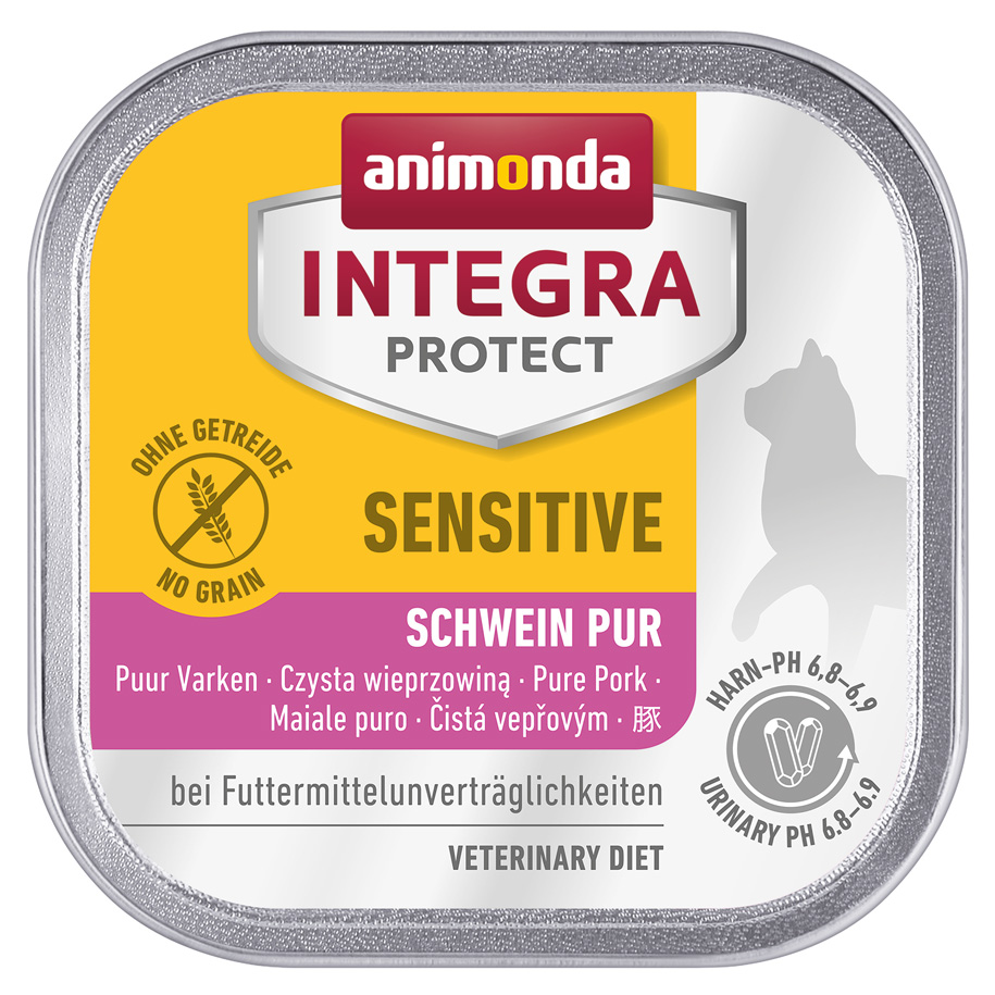 Animonda Integra - Protect Sensitive Schwein pur - 16 x 100 g - 1