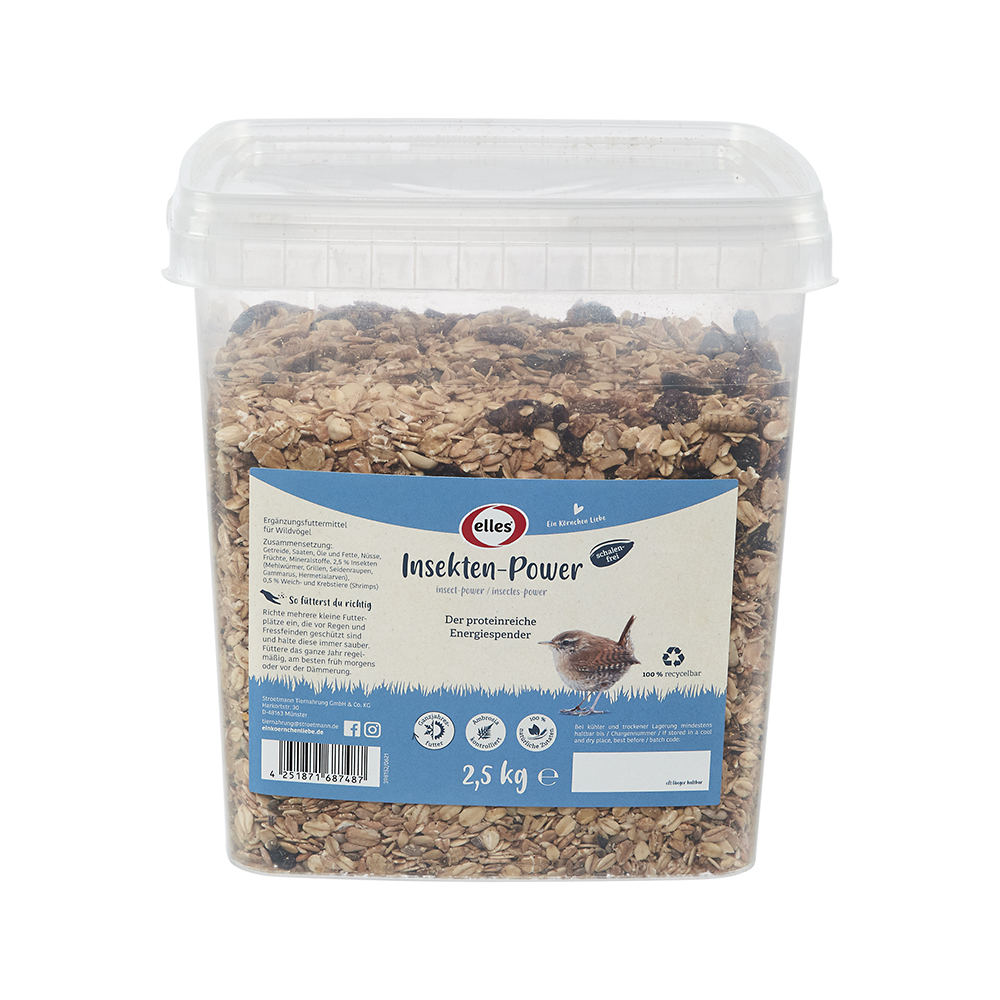 Insekten-Power 2,5kg Eimer