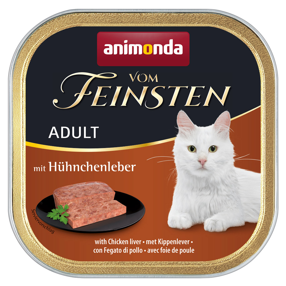 Adult mit Hühnchenleber