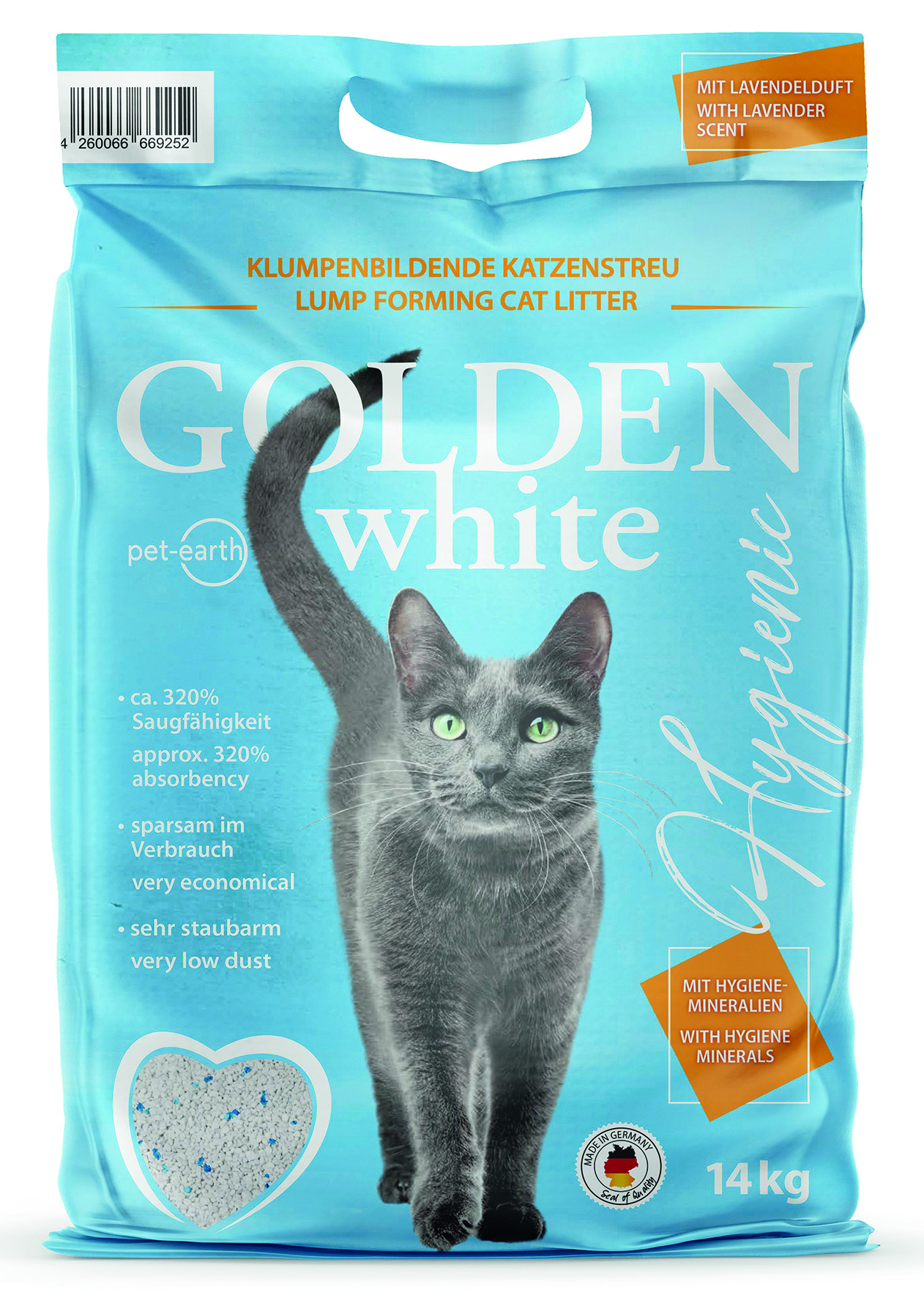 Golden White Katzenstreu