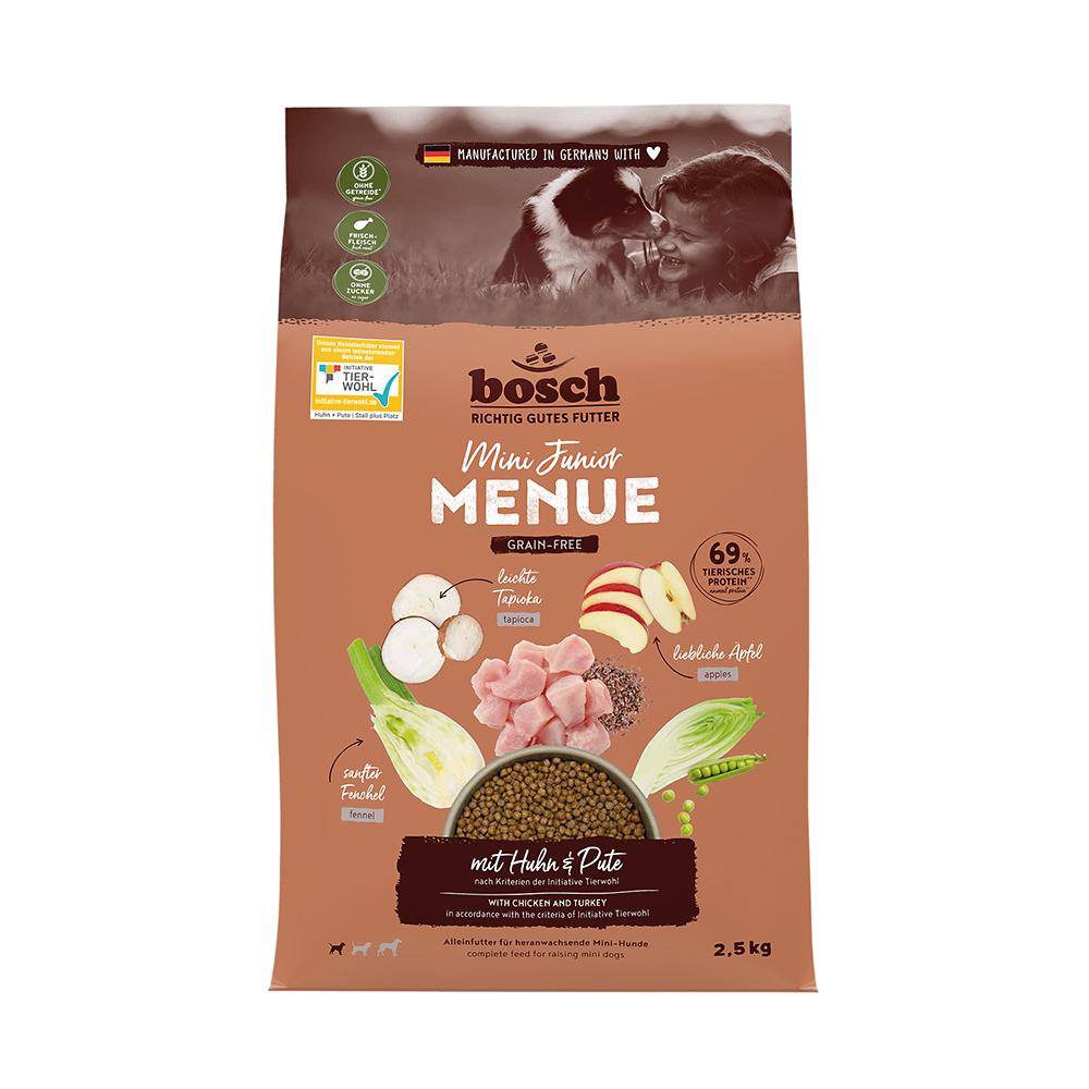 HPC MENUE Mini Junior Huhn + Pute getreidefrei