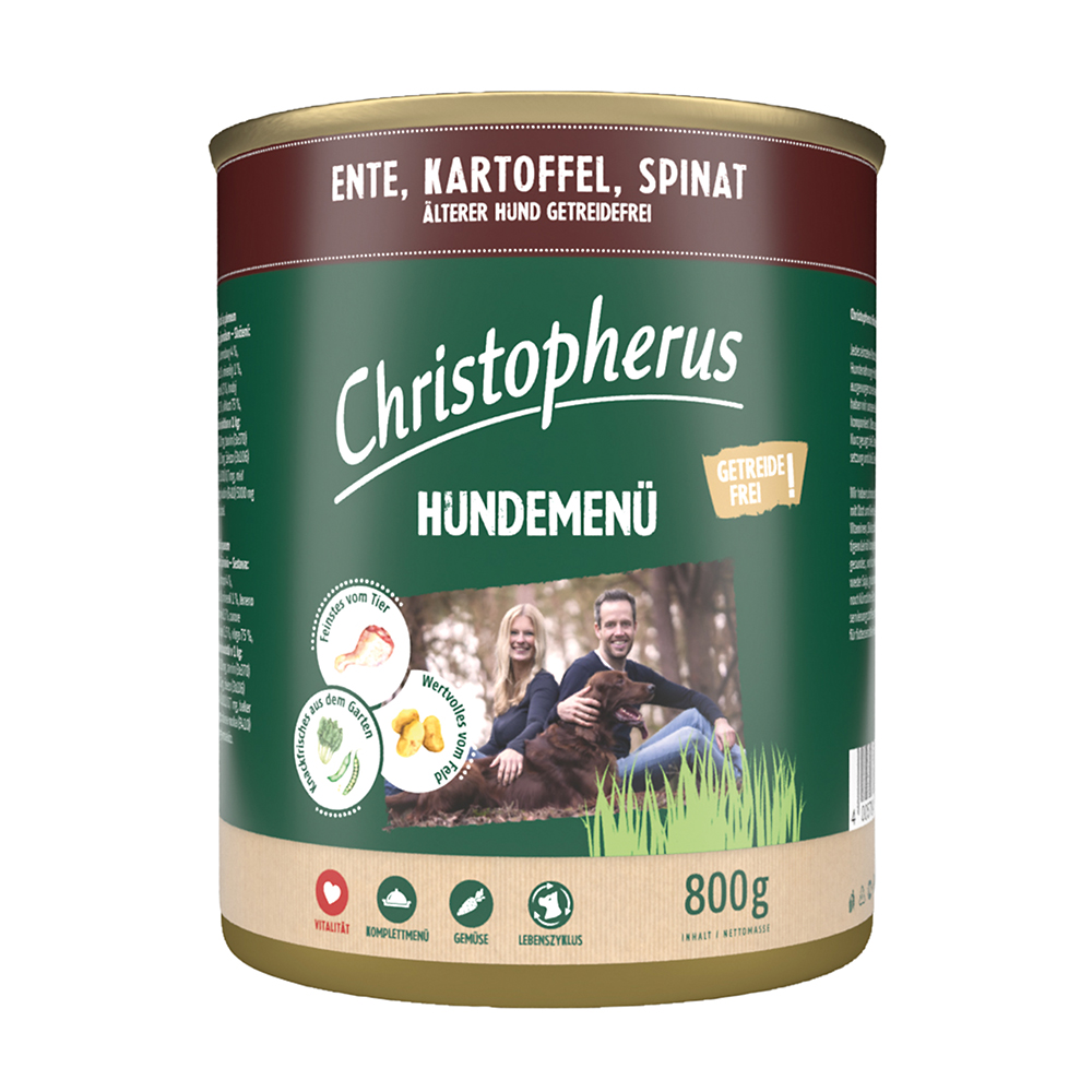 Allco Christopherus - Senior mit Ente, Kartoffel, Spinat - 1