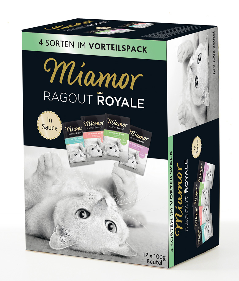 Miamor - Ragouot Royale in Sauce Multibox - 4 x 1.2 kg - 1