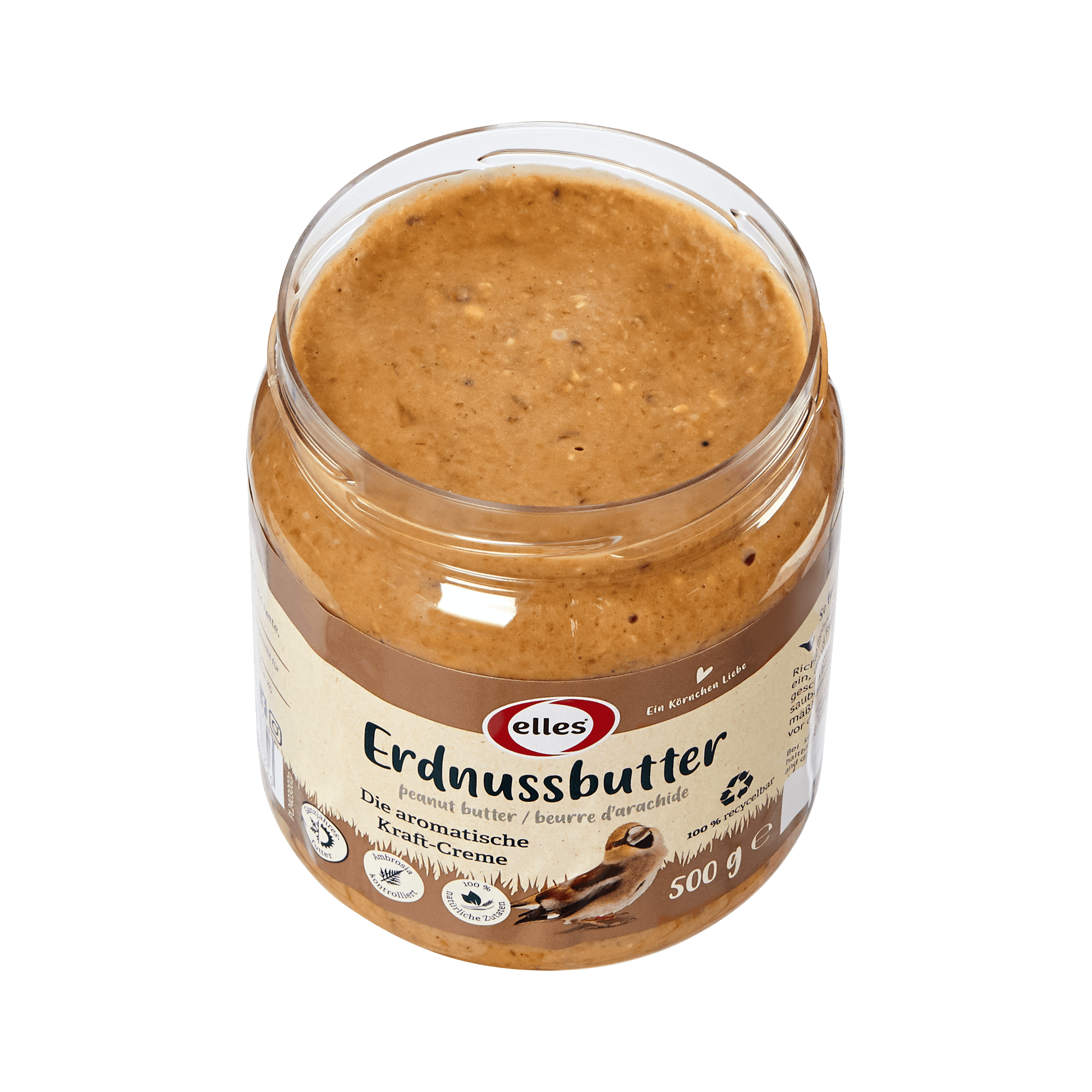 elles - Erdnussbutter für Wildvögel 500g - 10 x 500 g - 2