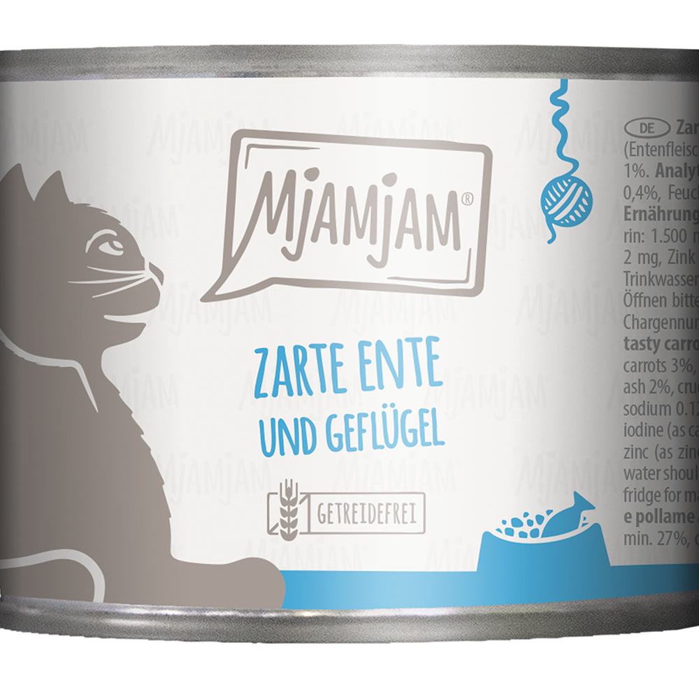 MjAMjAM - zarte Ente & Geflügel an leckeren Möhrchen - 1