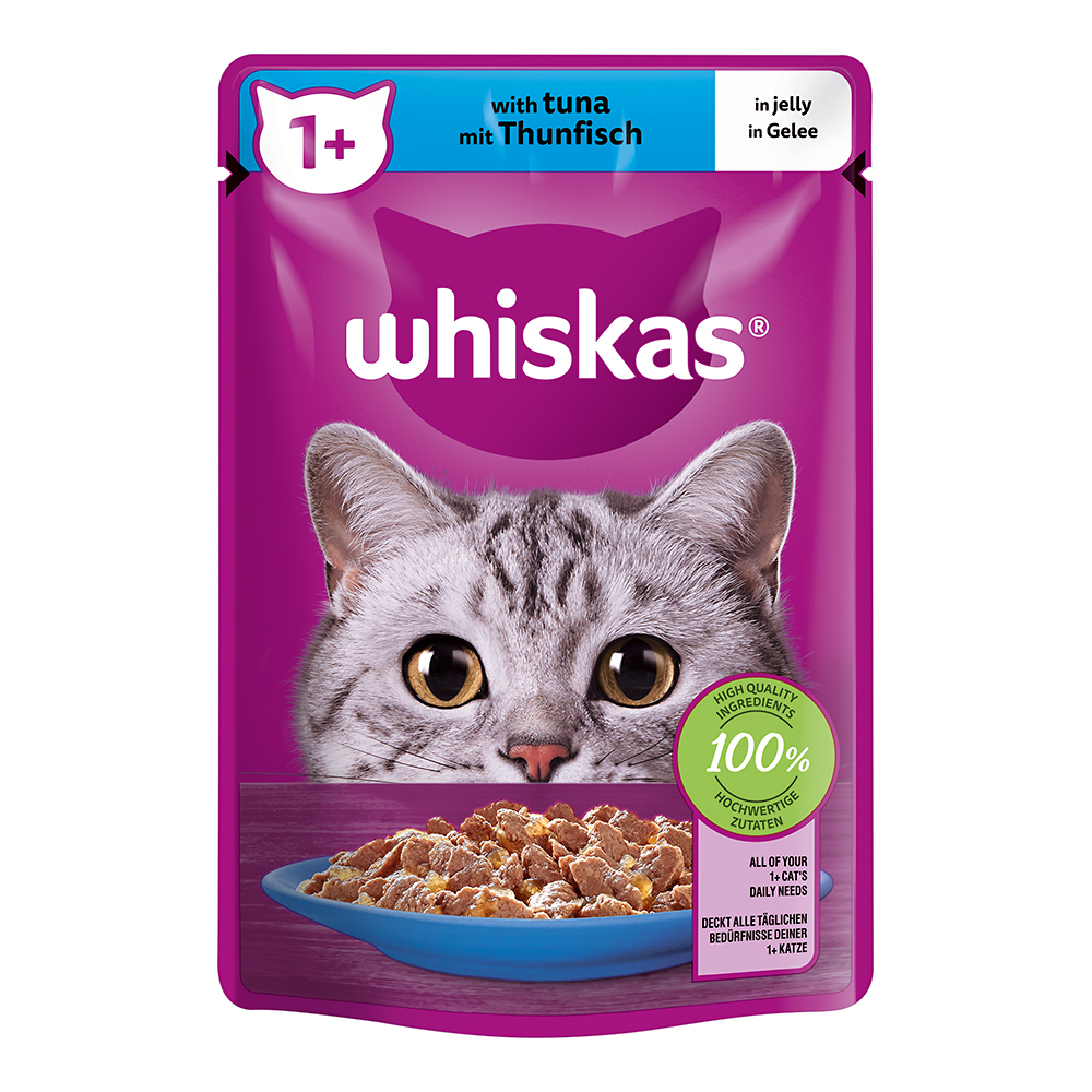 Whiskas 1+ mit Thunfisch in Gelee