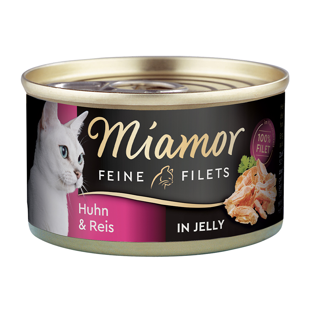 Feine Filets in Jelly Huhn & Reis