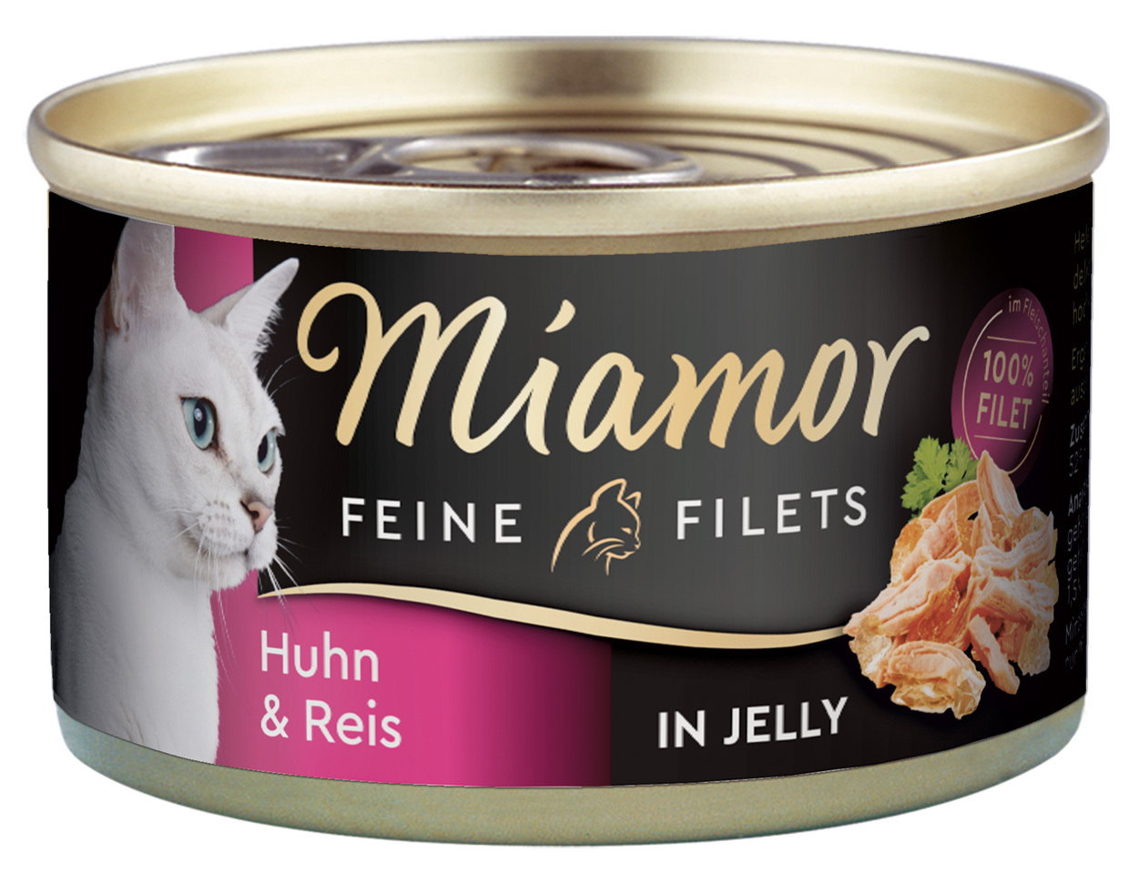 Miamor - Feine Filets in Jelly Huhn & Reis - 24 x 100g - 1