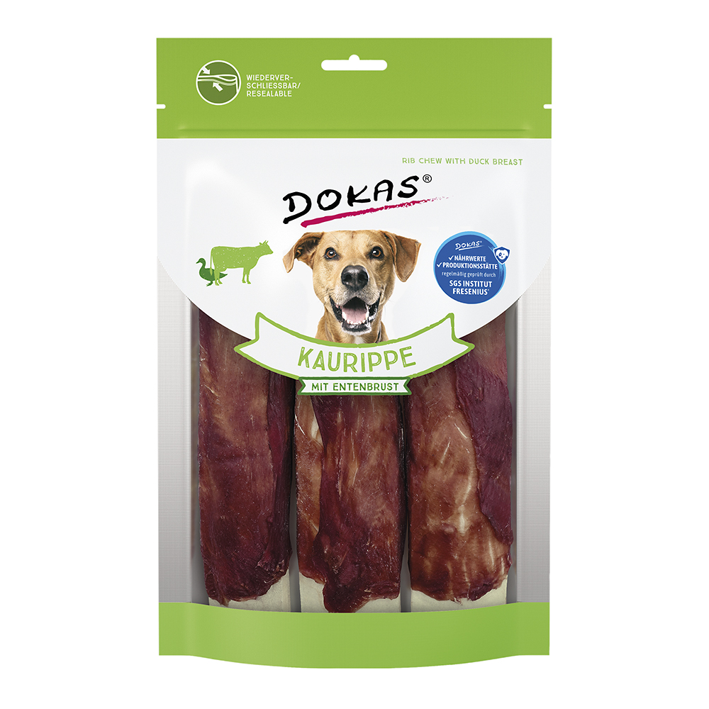 Dokas - Kaurippe mit Entenbrust - 10 x 210 g - 1