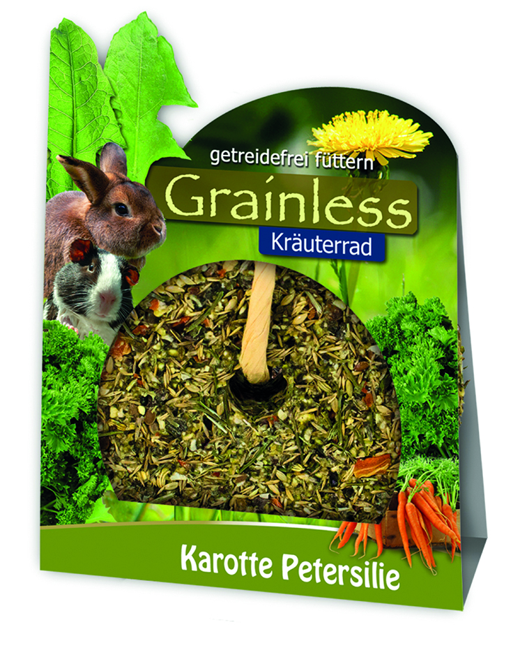 Grainless Kräuter-Rad Karotte&Petersilie