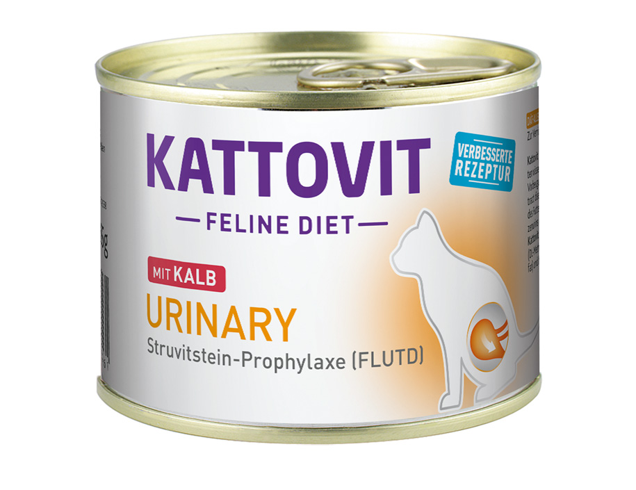 Kattovit - Urinary Kalb - 12 x 185 g - 1
