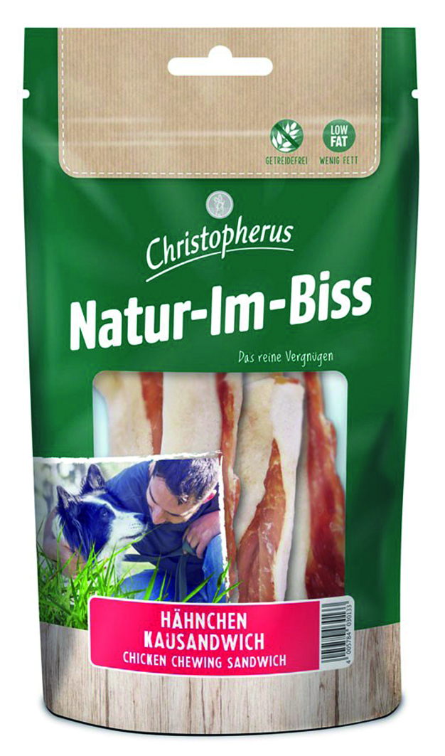 Allco Christopherus - Hähnchen-Kausandwich - 12 x 70 g - 1