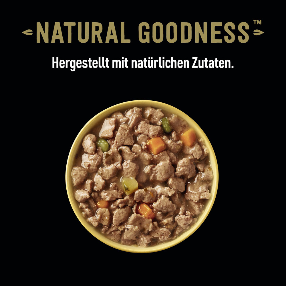 Cesar - Goodness MP Casserole mit Huhn, Fisch, Rind, getreidefrei - 1 x 2.4 kg - 3