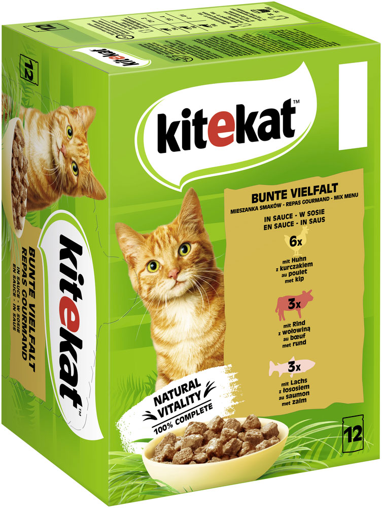 Kitekat - MP Bunte Vierfalt - 4 x 12X85g - 3