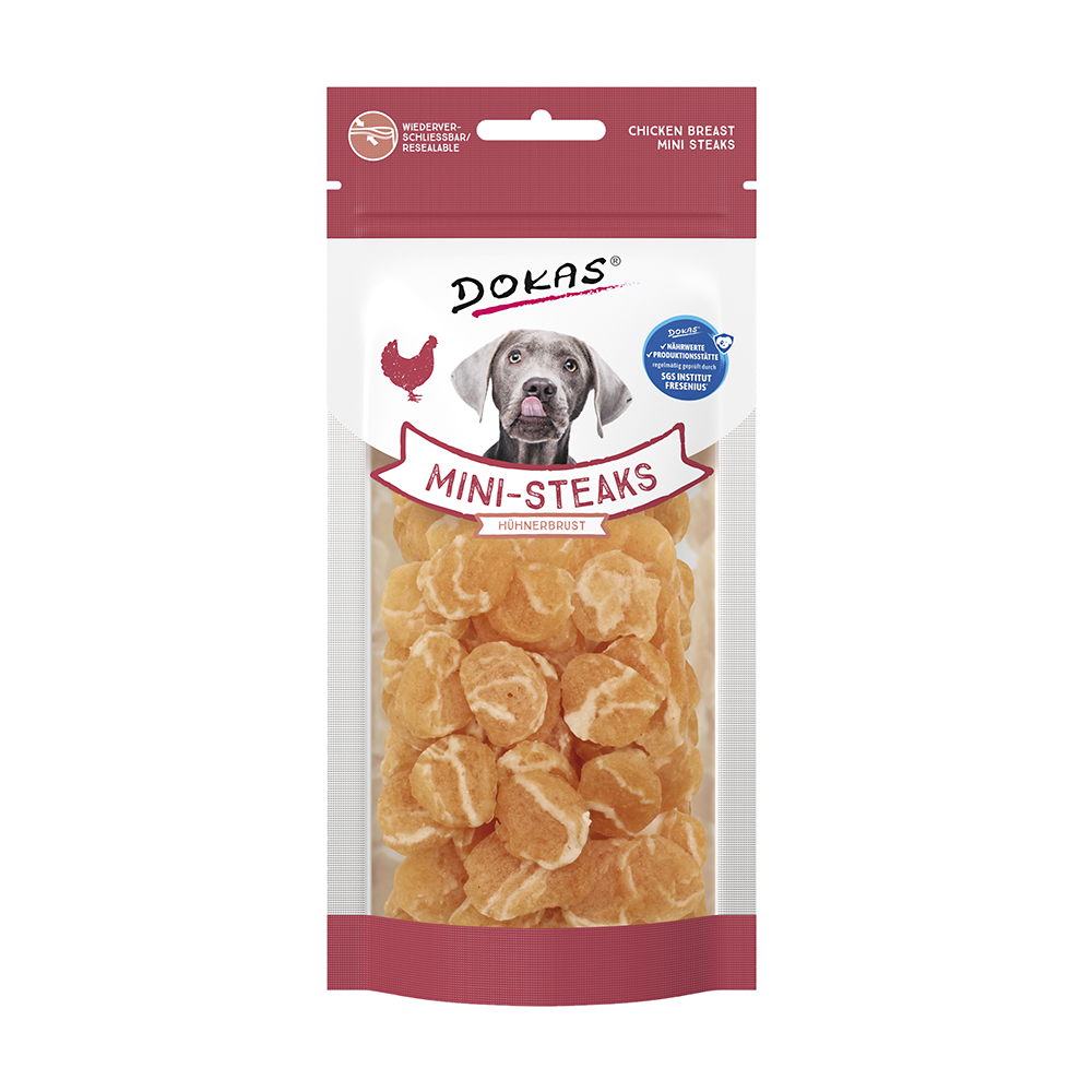 Mini-Steaks Hühnerbrust 50g