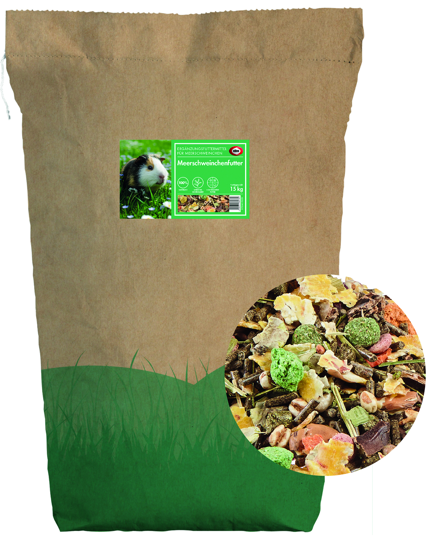 Meerschweinchenfutter 15kg
