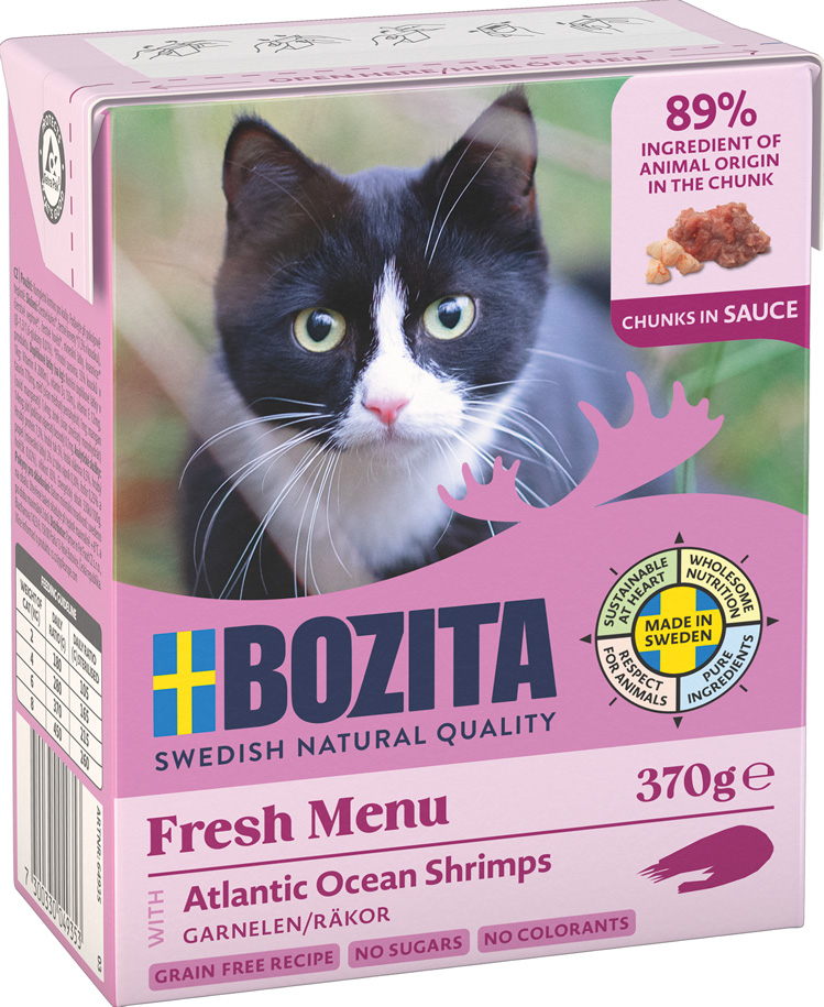 Häppchen in Soße Garnelen