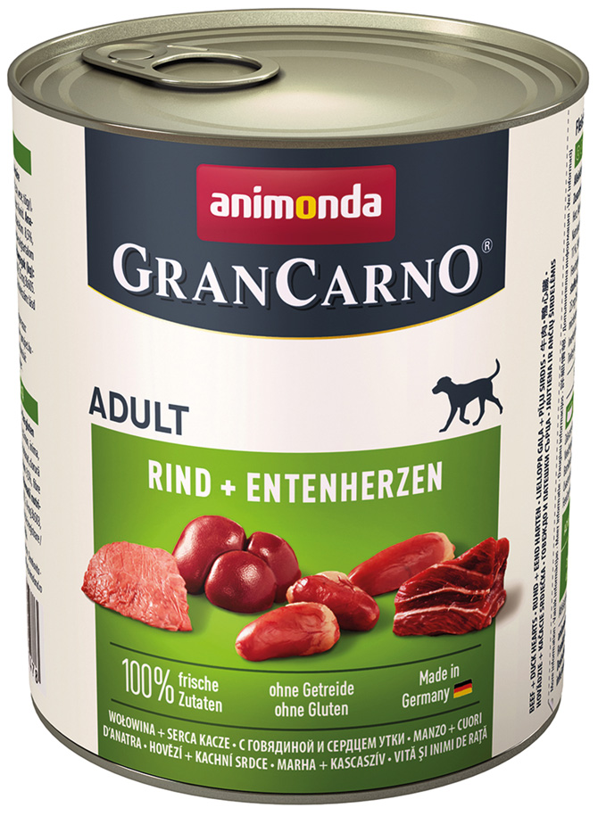 Original Adult mit Rind + Entenherzen