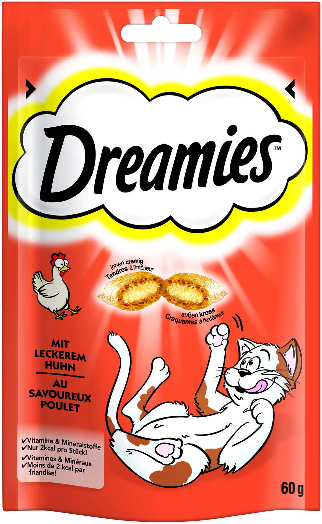 Dreamies - mit Huhn 60g - 6 x 60 g - 1