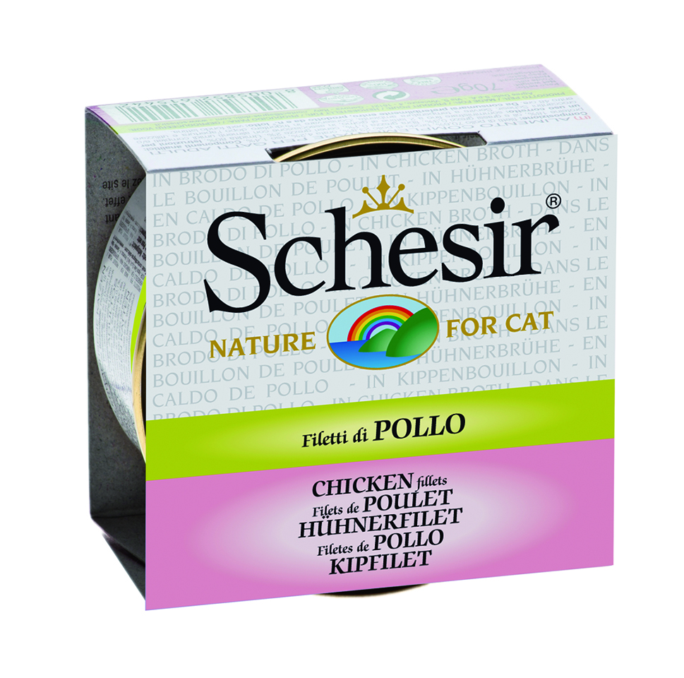 Cat Brühe Hühnerfilet