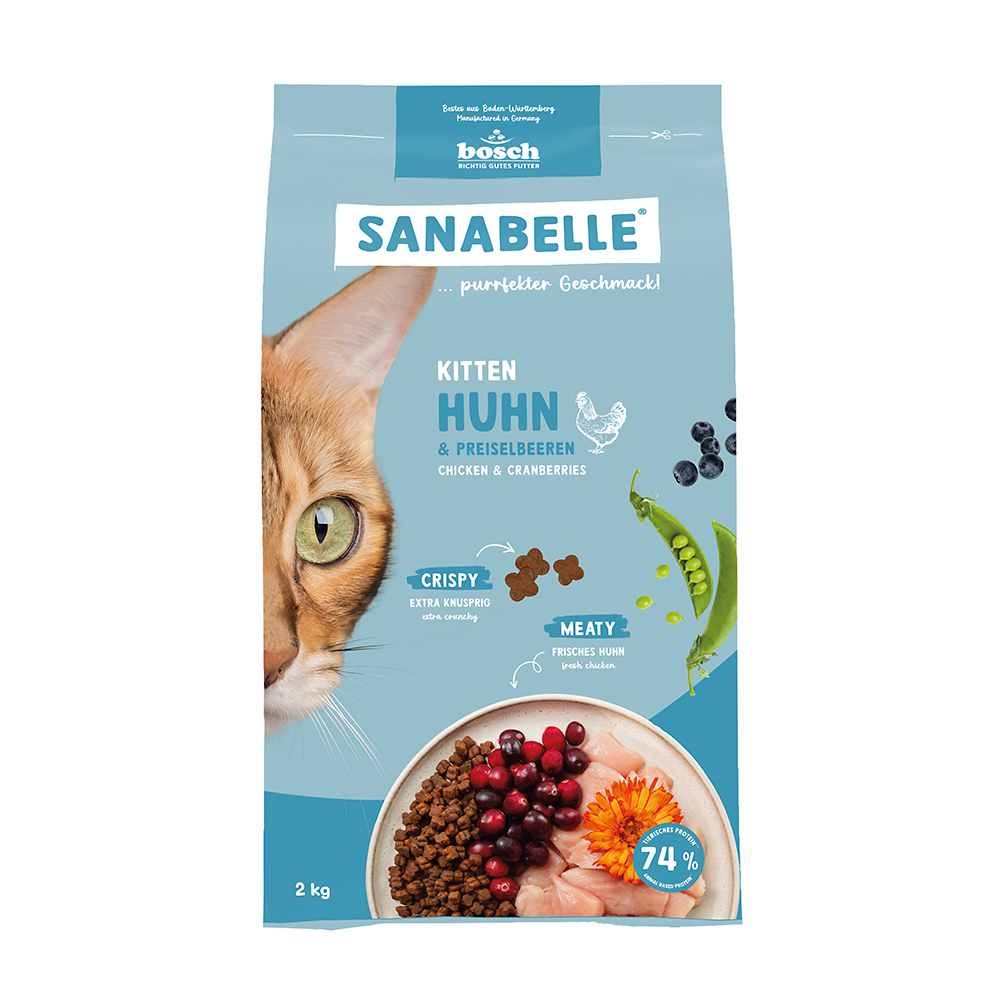 Sanabelle - Kitten Huhn - 1 x 2 kg - 1