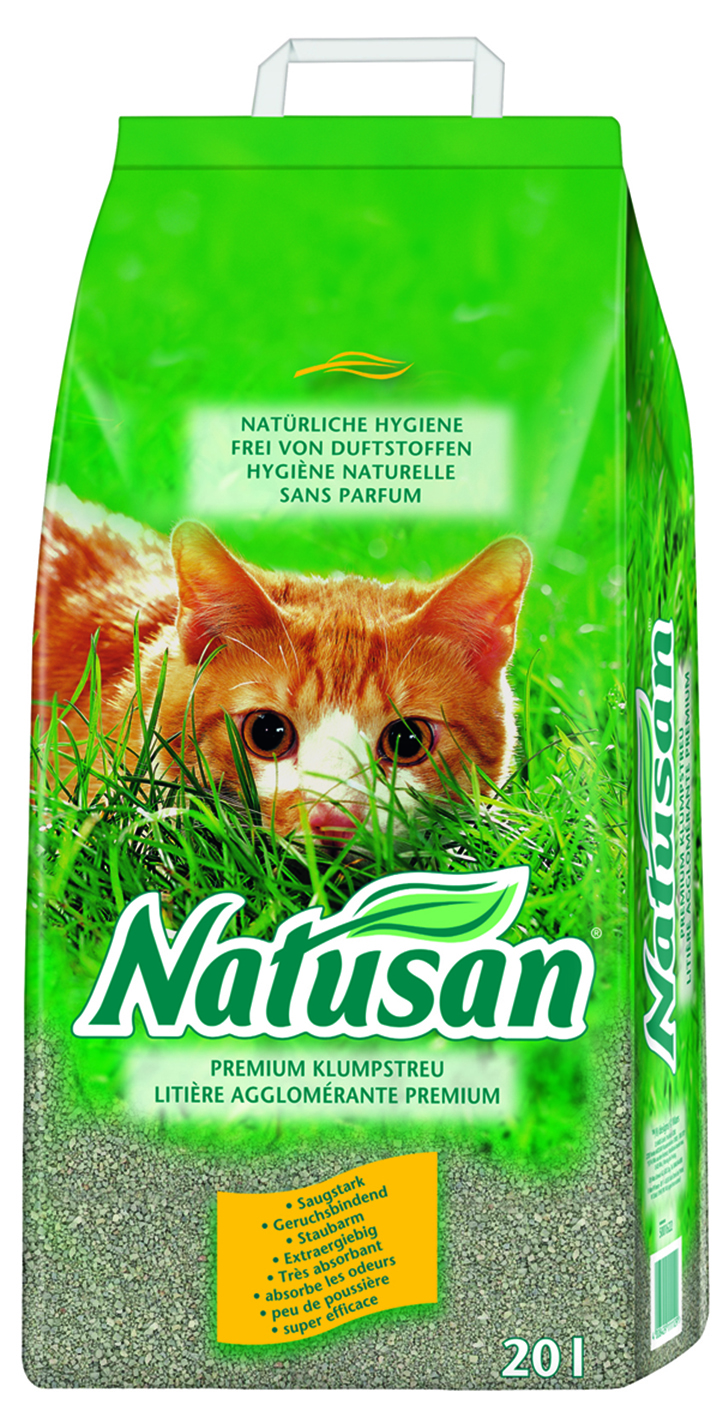 Natusan - Premium Klumpstreu - 1 x 20 Liter - 1