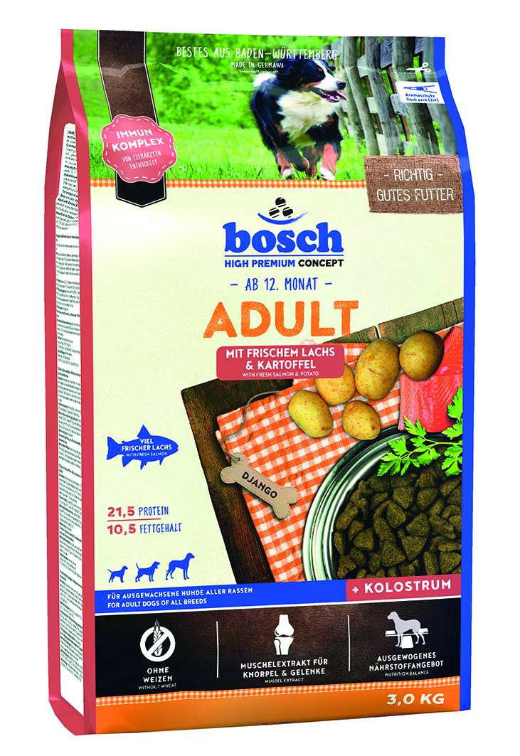 Bosch - Adult Lachs & Kartoffel - 1 x 3 kg - 1