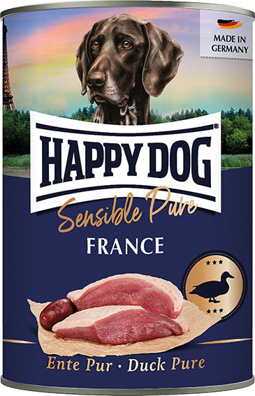 Happy Dog - Sensible Pure France - 6 x 0,4kg - 1