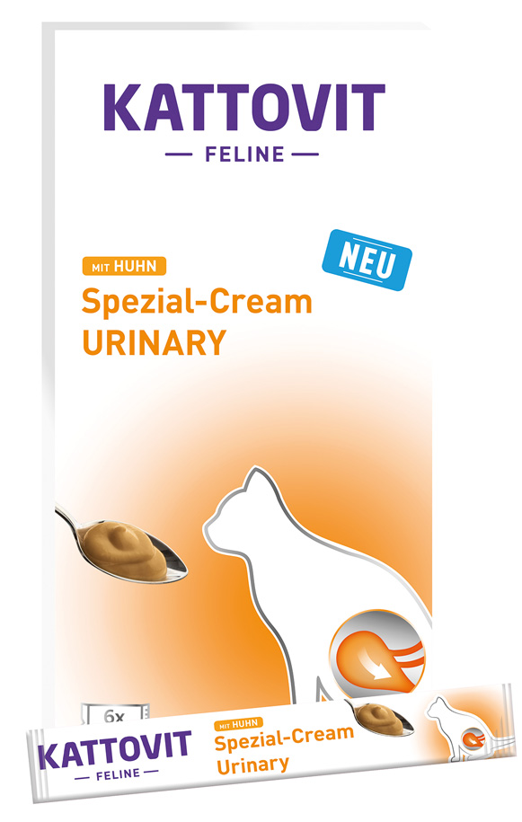 Kattovit - Spezial-Creme Urinary mit Huhn - 11 x 6X15g - 1