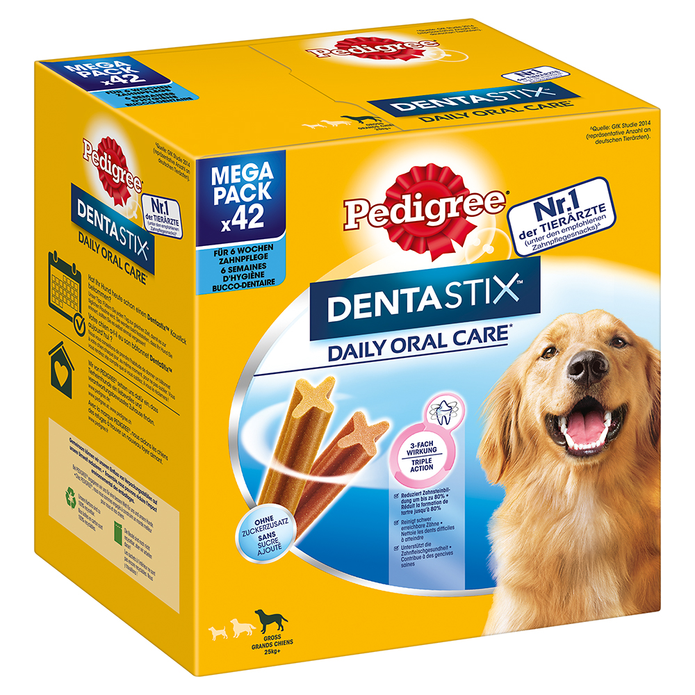 Pedigree - Denta Stix Daily Oral Care Megapack - Für große Hunde - 1