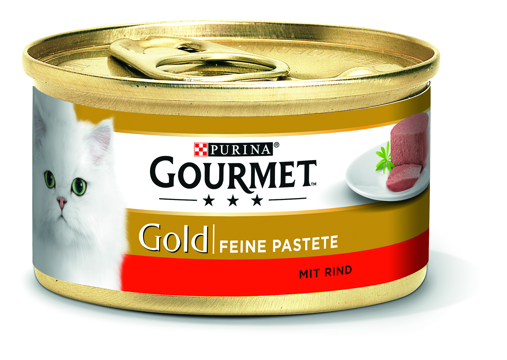 Gold Feine Pastete mit Rind